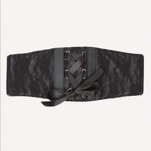 Bebe lace corset belt